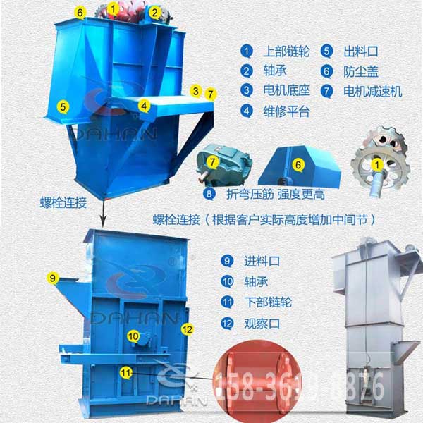 NE板鏈斗式提升機(jī)